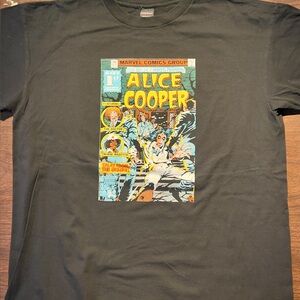 Alice Cooper special 50th issue Marvel Premiere Shirt.